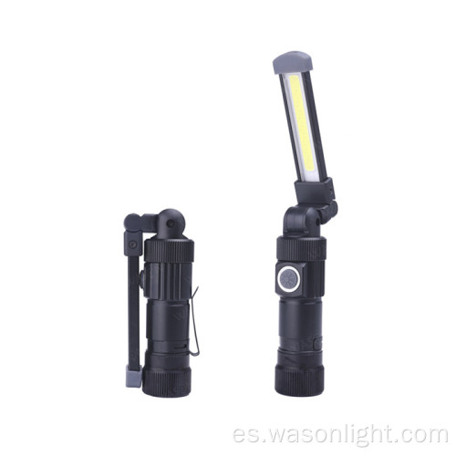 Luz de trabajo LED recargable USB magnética